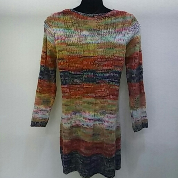 Miss Understood Multicolor Tunic Sweater - Picture 5 of 5